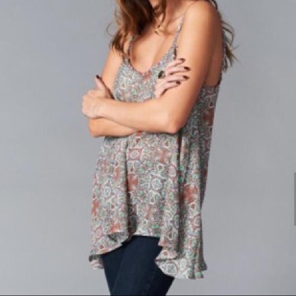 Show Me Your Mumu Small Lenz Tank Sleeveless Top